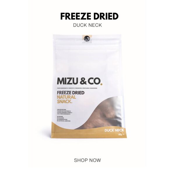 Freeze Dried Duck Neck - Mizu&Co.