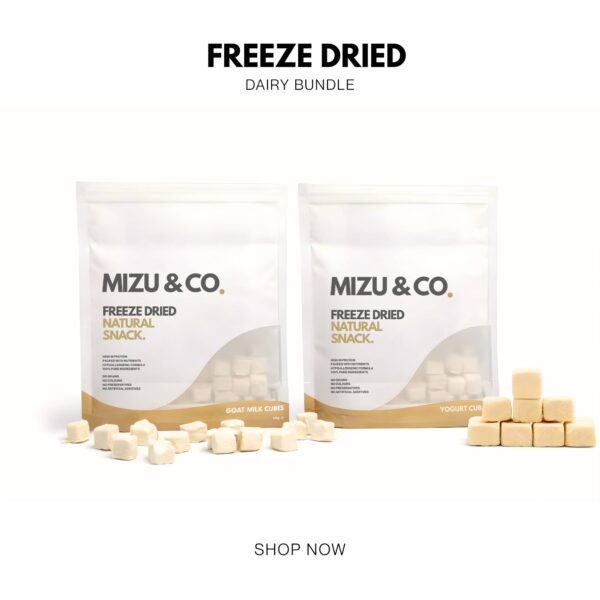 Freeze Dried Dairy Bundle - Mizu&Co. (Goat, Yogurt)