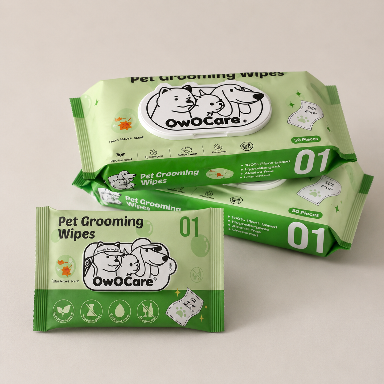 OwOCare - Pet Wipes for Cat & Dog's Mini Pack - Image 4