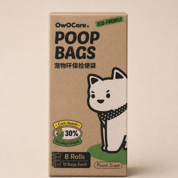OwOCare - Scented Biodegradable Dog Poop Bags 120